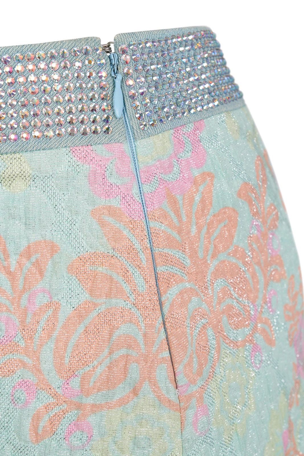 Dolce & Gabbana D&G 2004 Pastel Floral Skirt Size 31" - 4 Thumbnail