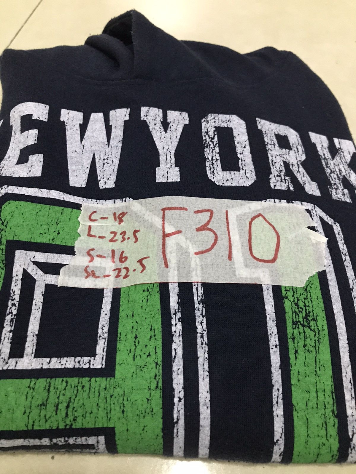 BALMY & AWAKING NY HOODED SWEATSHIRT