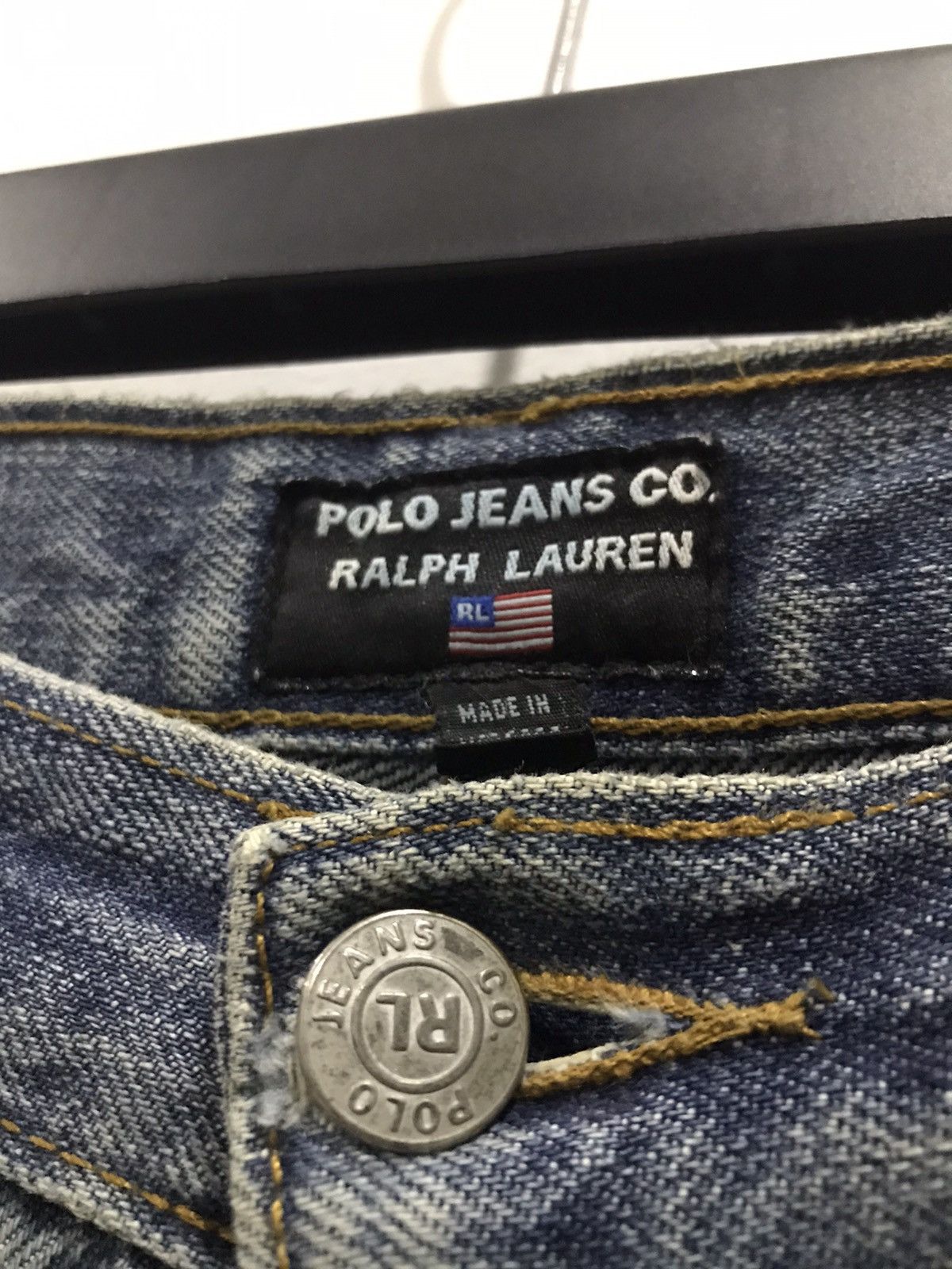 Polo Ralph Lauren Vintage Polo Ralph Lauren Denim jeans Pants Size US 34 / EU 50 - 7 Thumbnail