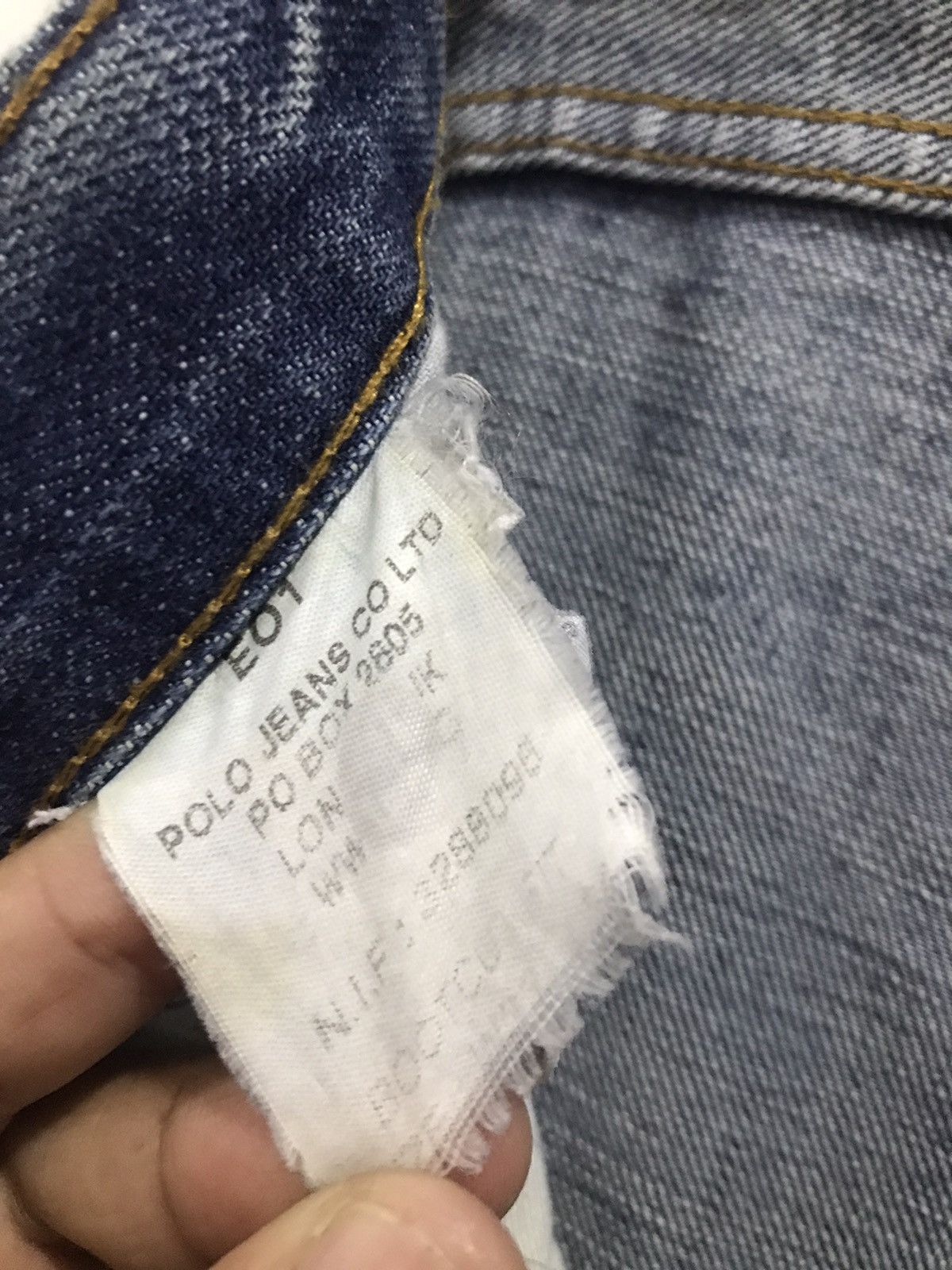 Polo Ralph Lauren Vintage Polo Ralph Lauren Denim jeans Pants Size US 34 / EU 50 - 18 Thumbnail