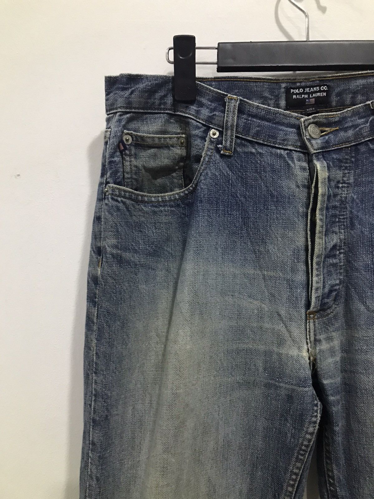 Polo Ralph Lauren Vintage Polo Ralph Lauren Denim jeans Pants Size US 34 / EU 50 - 6 Thumbnail