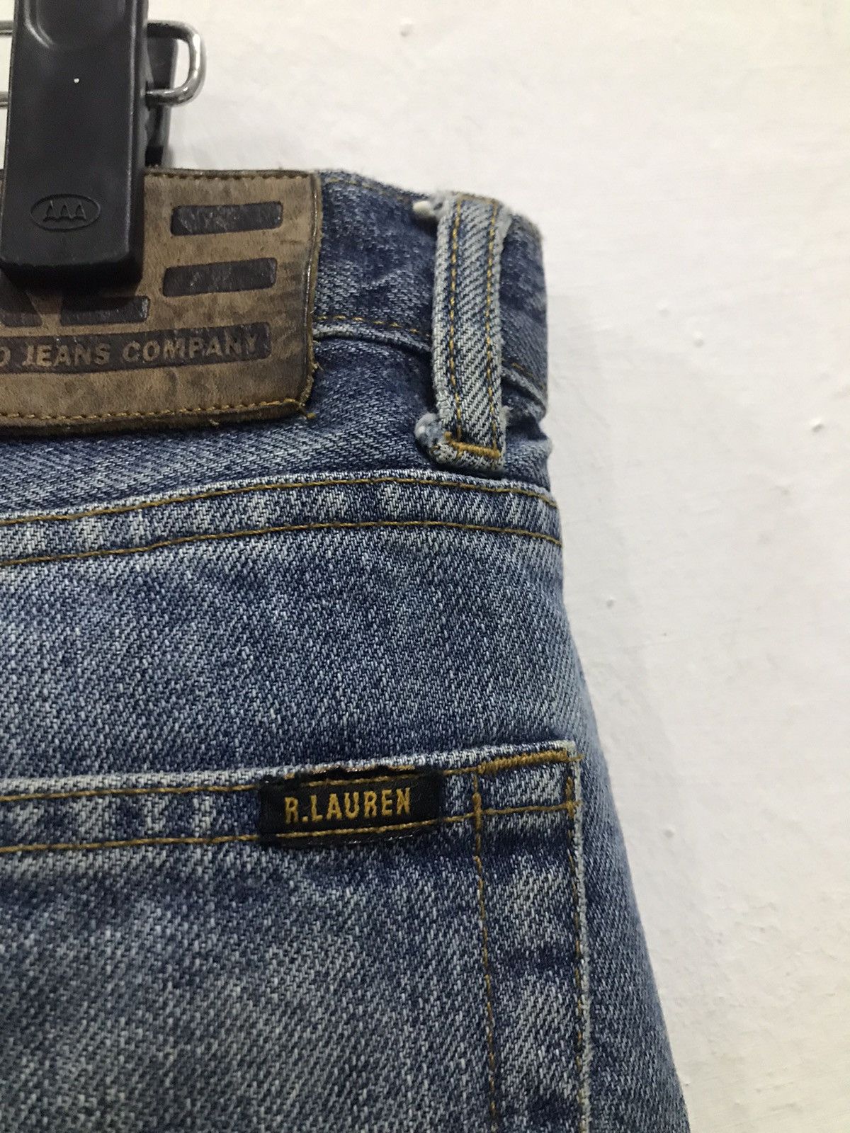 Polo Ralph Lauren Vintage Polo Ralph Lauren Denim jeans Pants Size US 34 / EU 50 - 10 Thumbnail