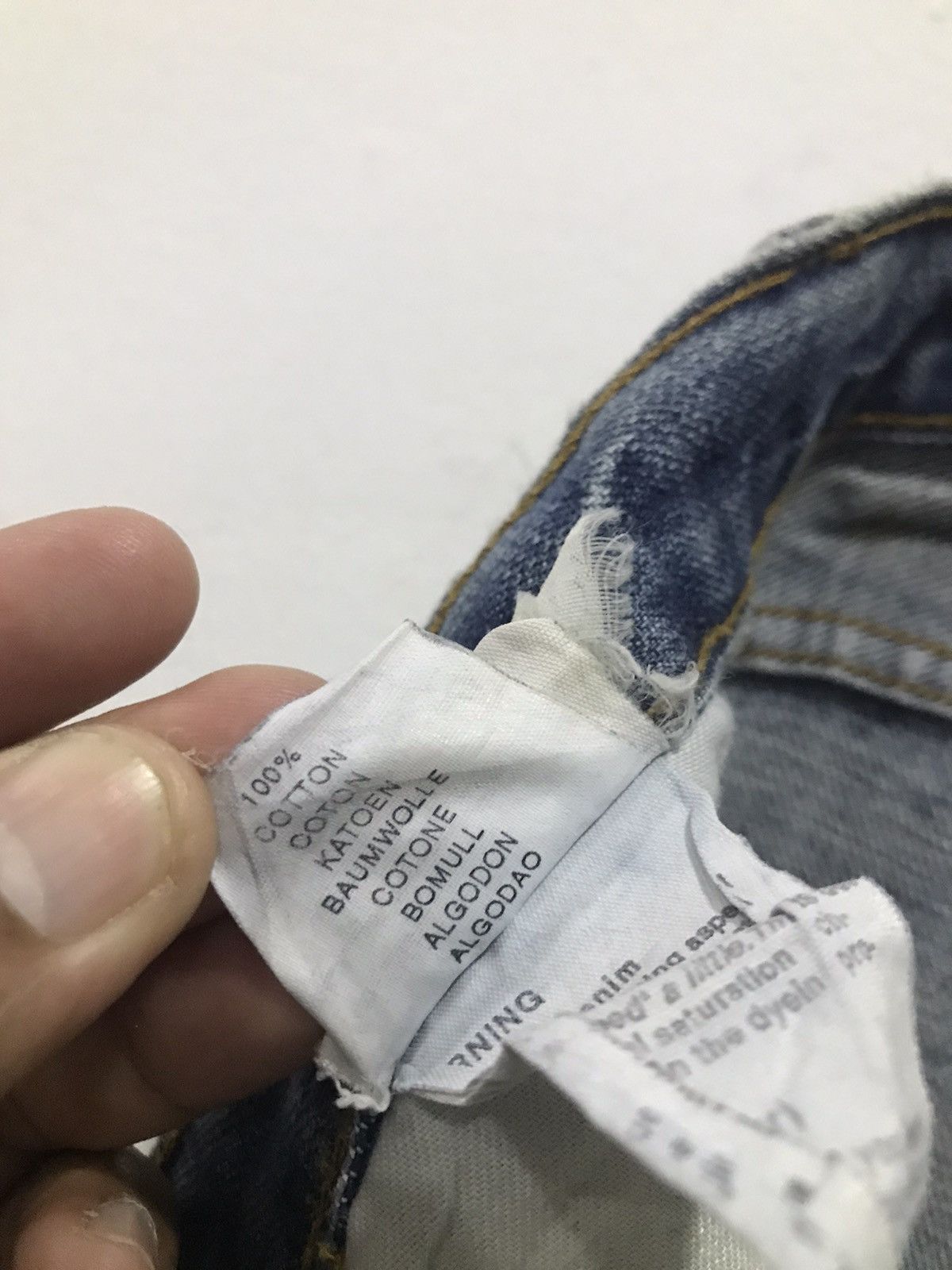 Polo Ralph Lauren Vintage Polo Ralph Lauren Denim jeans Pants Size US 34 / EU 50 - 21 Thumbnail