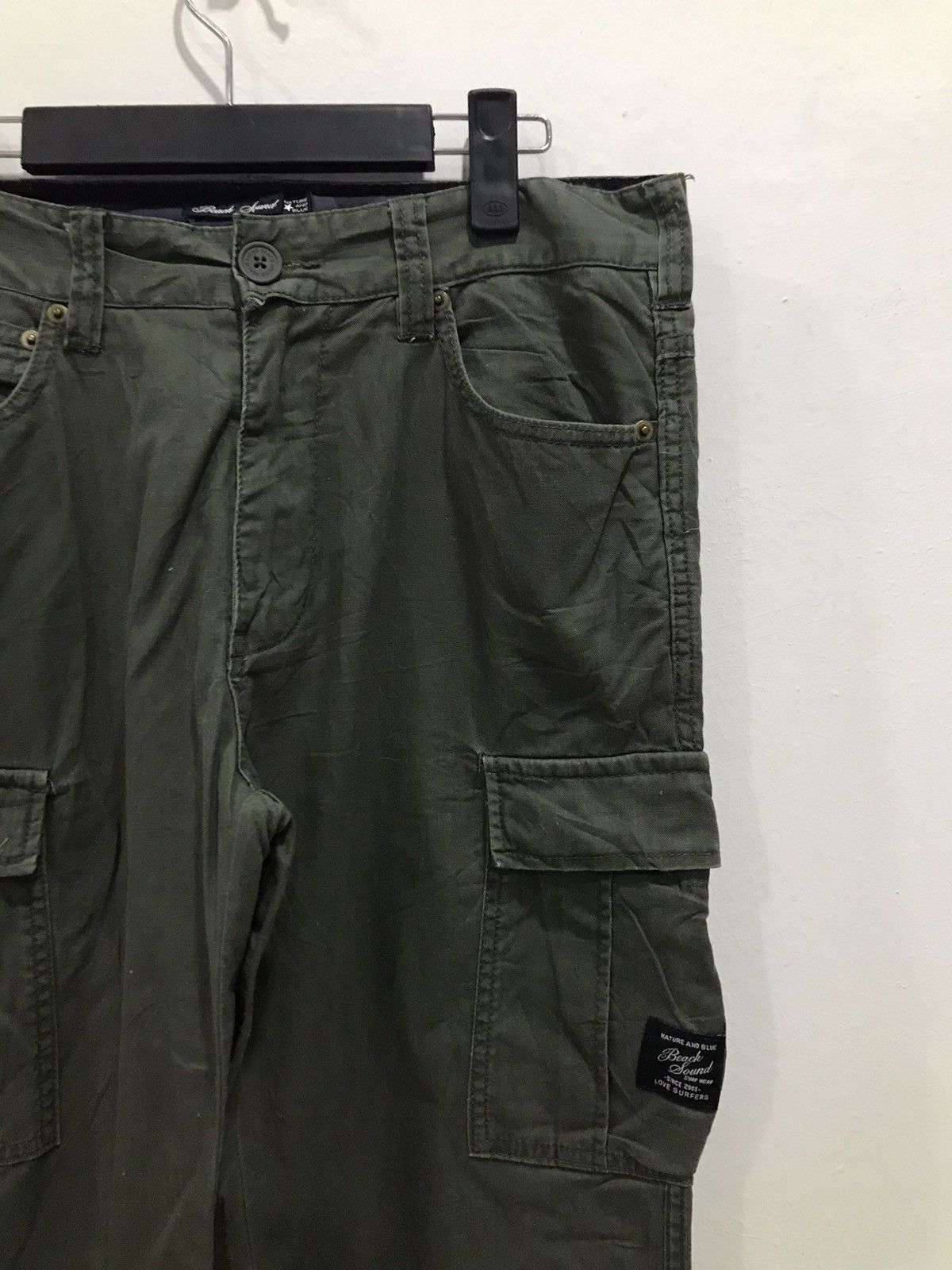 Japanese Brand Beach sound cargo multipocket tacktical pants Size US 30 / EU 46 - 8 Thumbnail