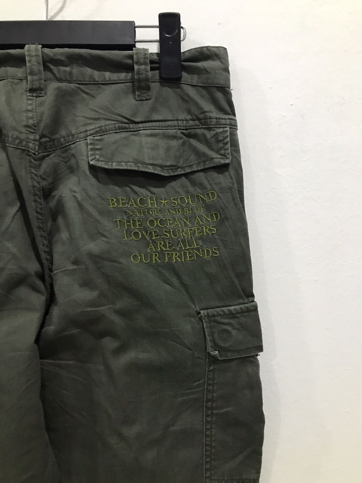 Japanese Brand Beach sound cargo multipocket tacktical pants Size US 30 / EU 46 - 18 Thumbnail