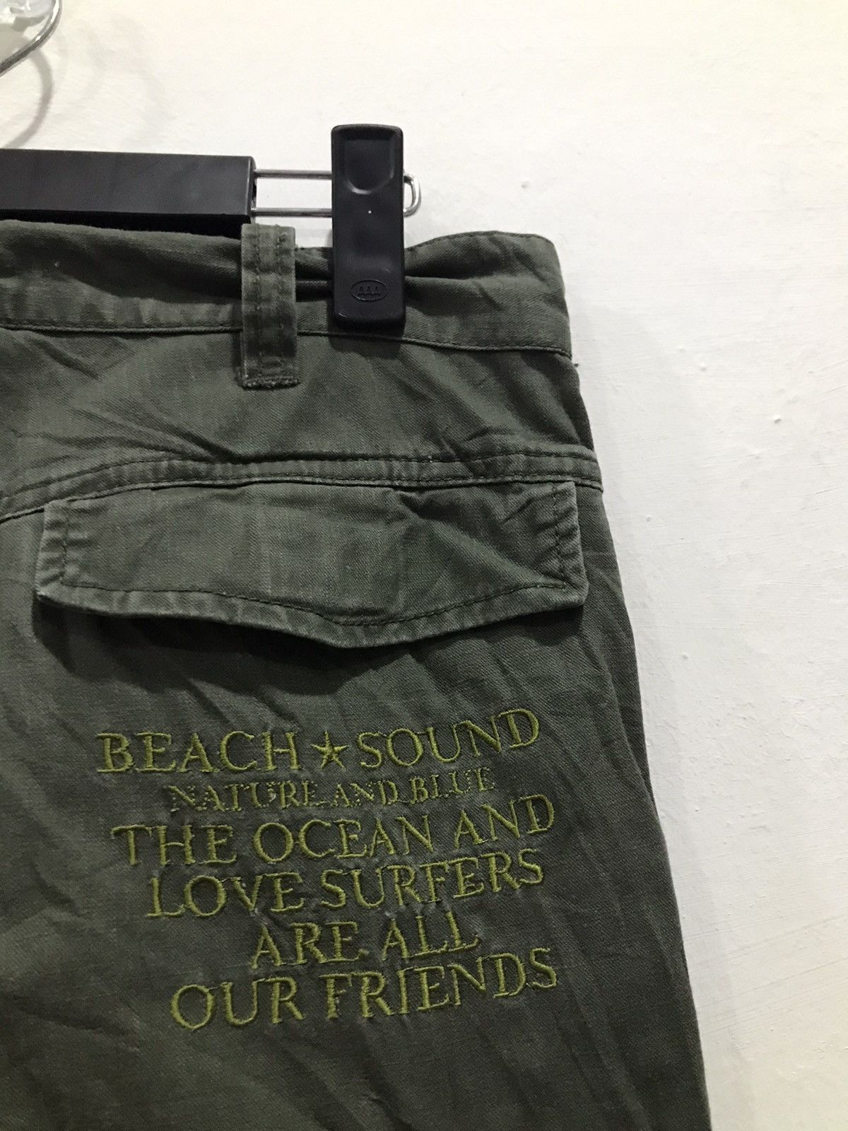 Japanese Brand Beach sound cargo multipocket tacktical pants Size US 30 / EU 46 - 19 Thumbnail