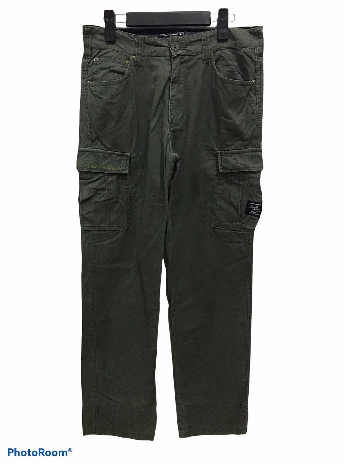 Japanese Brand Beach sound cargo multipocket tacktical pants Size US 30 / EU 46 - 1 Thumbnail