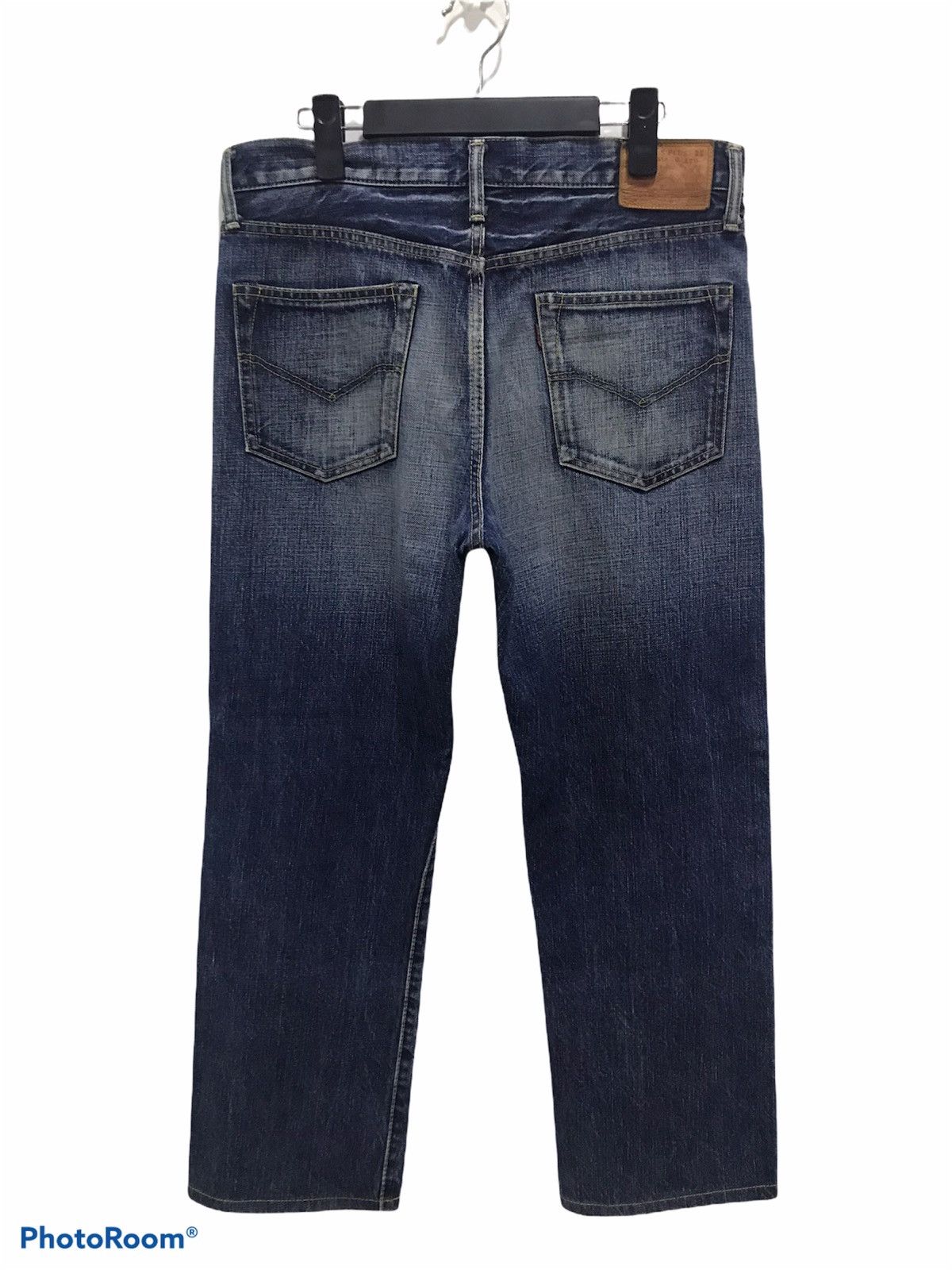Burgus Plus × Japanese Brand Burgus Plus Hinoya Lot B700 Raw Denim Jeans Size US 33 - 2 Thumbnail