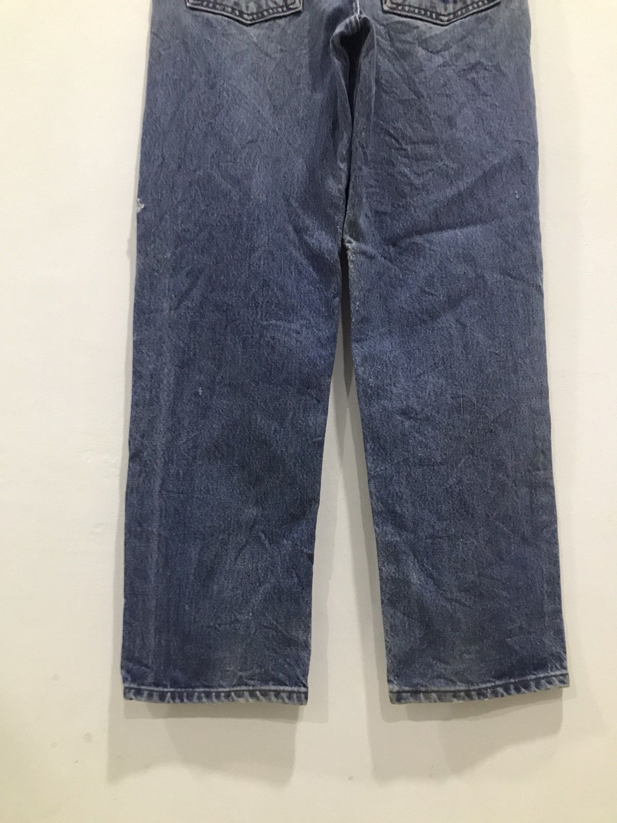 Carhartt Vtg Carhartt Flame resistant Distressed denim Size US 33 - 17 Thumbnail