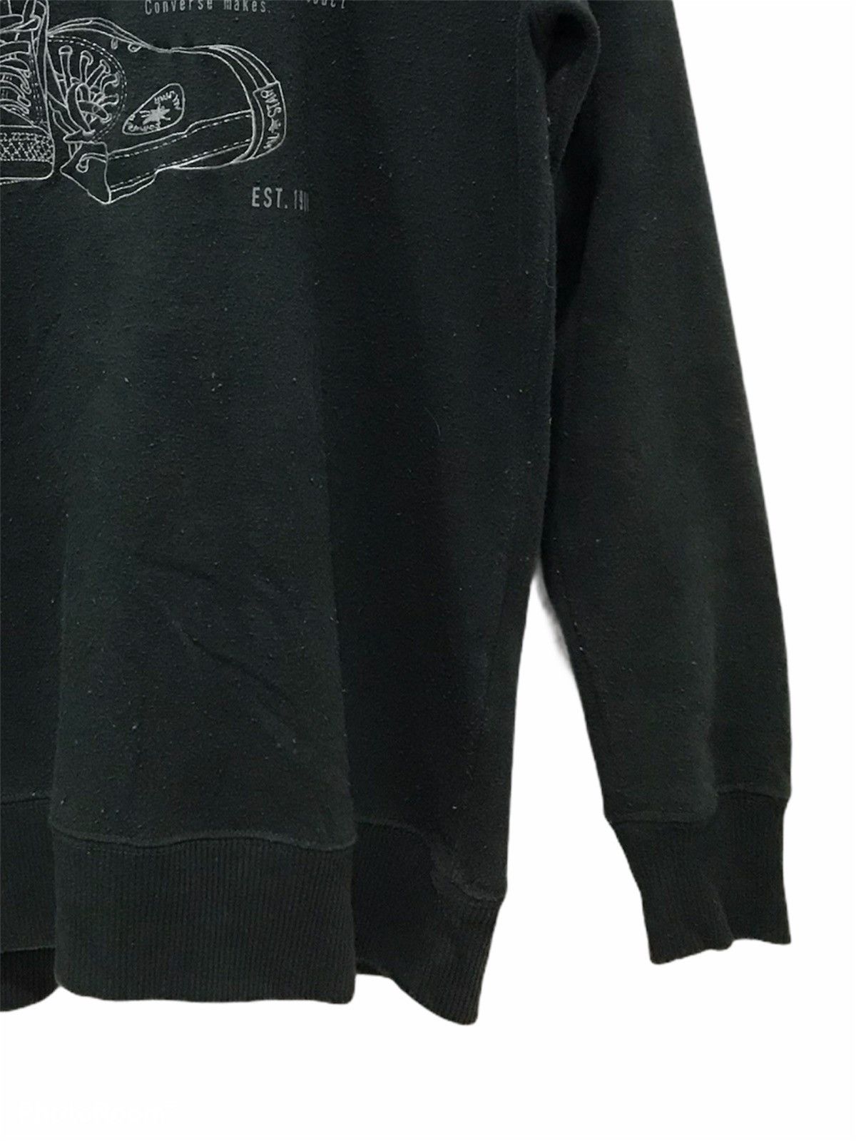 Converse Vtg Converse Embroidered Shoe Logo Sweatshirt Size US M / EU 48-50 / 2 - 3 Thumbnail