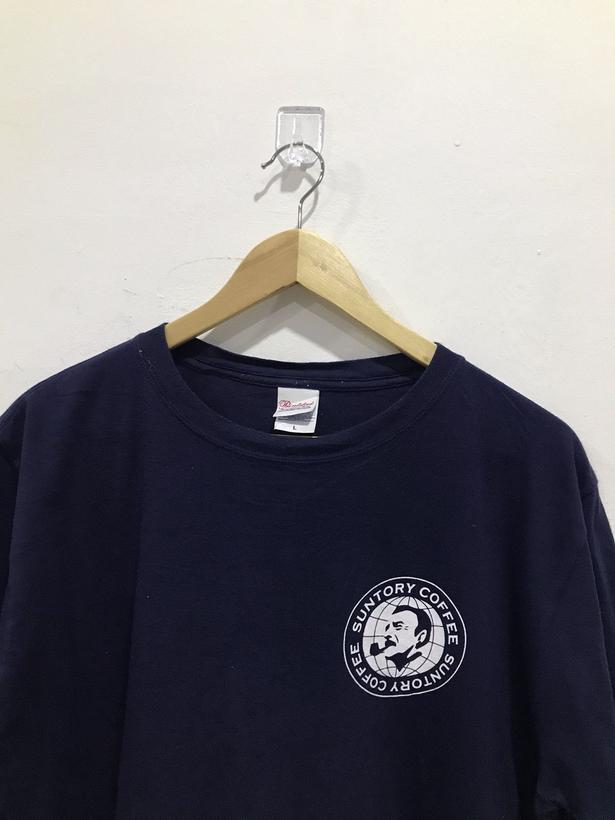 Japanese Brand Vintage Suntory Coffee t-shirt tee Size US L / EU 52-54 / 3 - 3 Thumbnail