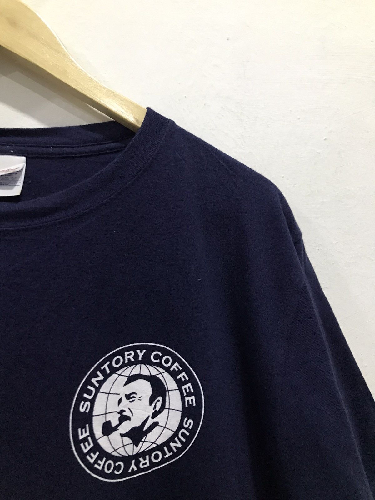 Japanese Brand Vintage Suntory Coffee t-shirt tee Size US L / EU 52-54 / 3 - 4 Thumbnail