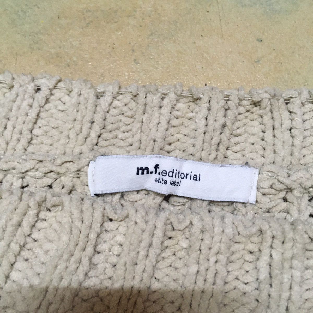 Japanese Brand Japanese Brand m.f.editorial Knitwear Sweater Size US M / EU 48-50 / 2 - 5 Thumbnail