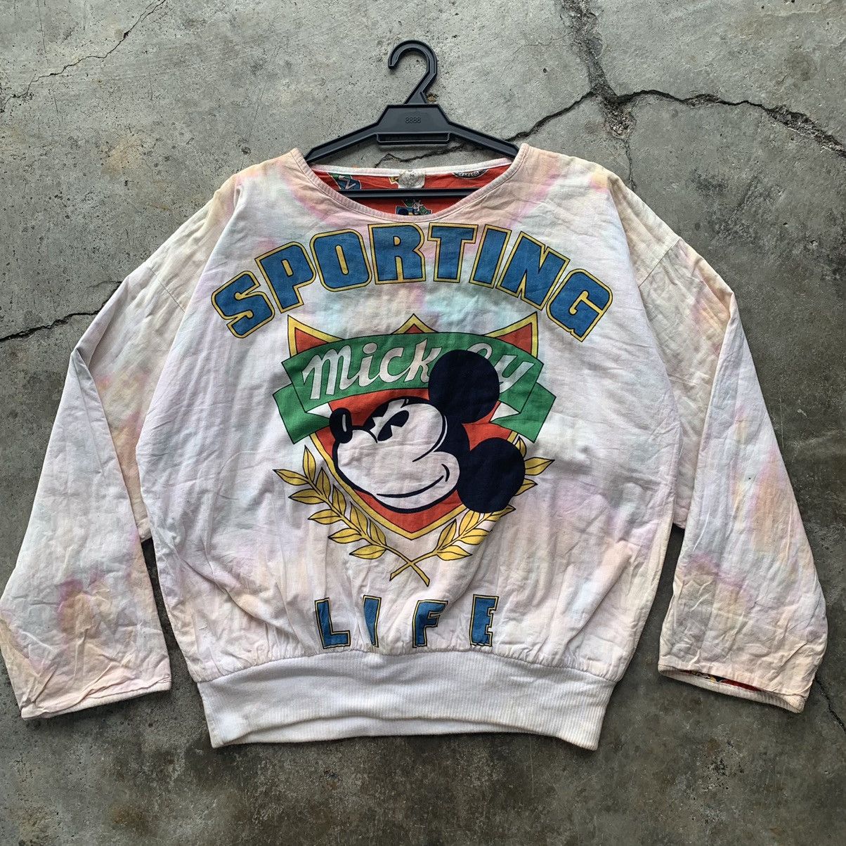 Disney Disney mickey mouse reversible vintage sweatshirt Size US M / EU 48-50 / 2 - 1 Thumbnail