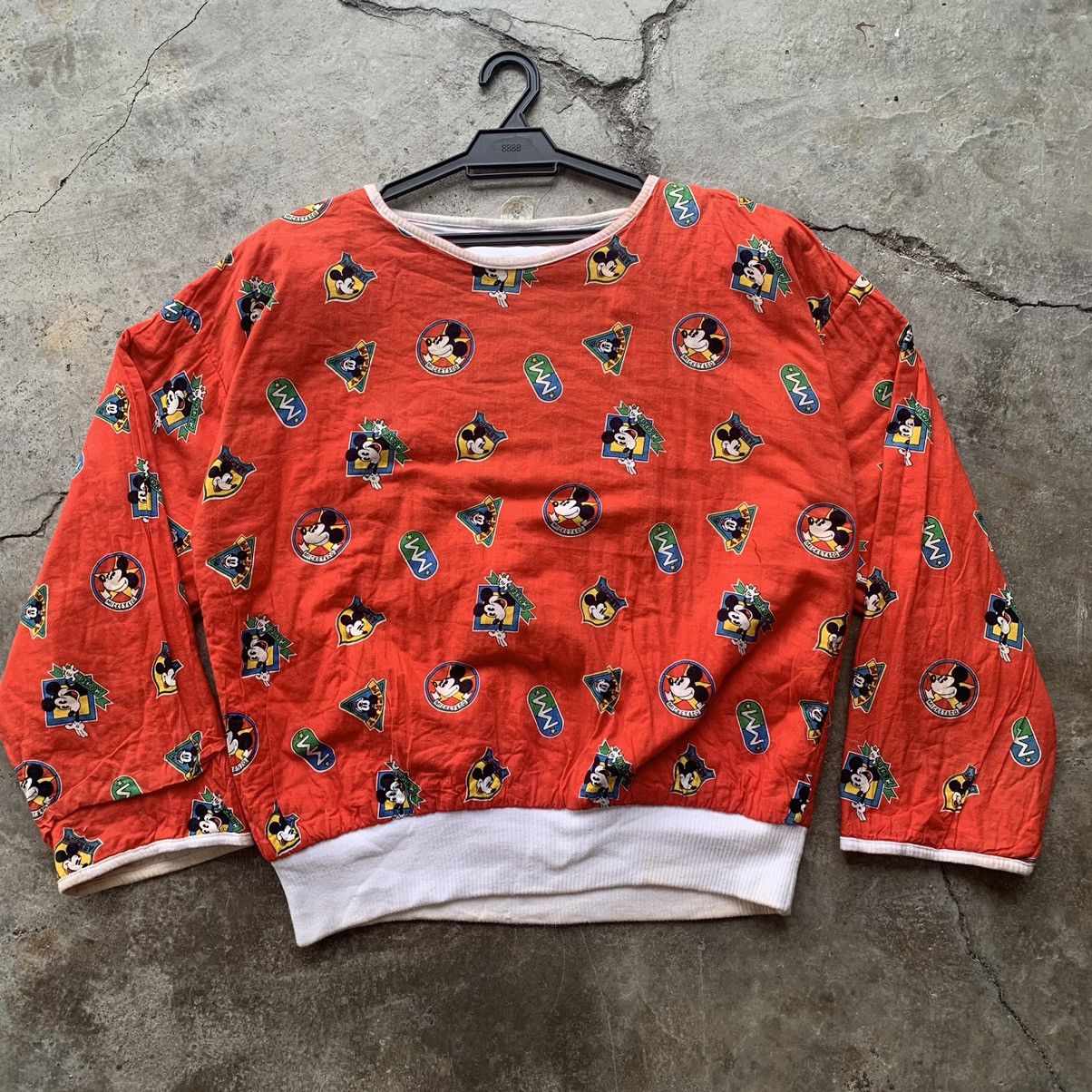 Disney Disney mickey mouse reversible vintage sweatshirt Size US M / EU 48-50 / 2 - 10 Thumbnail