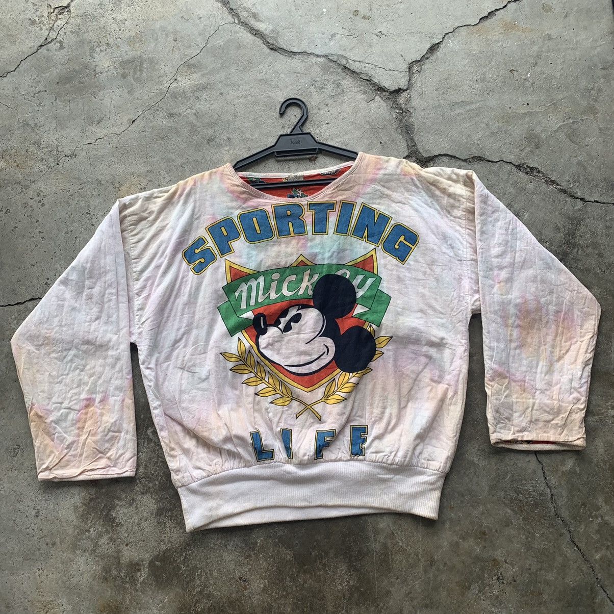 Disney Disney mickey mouse reversible vintage sweatshirt Size US M / EU 48-50 / 2 - 9 Thumbnail
