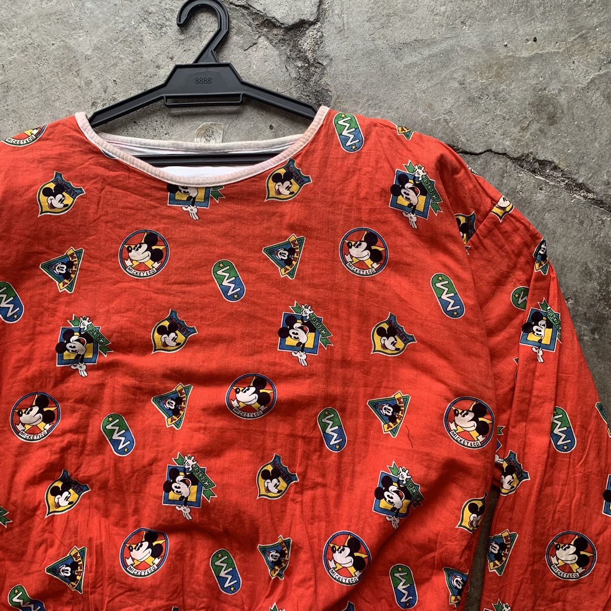 Disney Disney mickey mouse reversible vintage sweatshirt Size US M / EU 48-50 / 2 - 11 Thumbnail