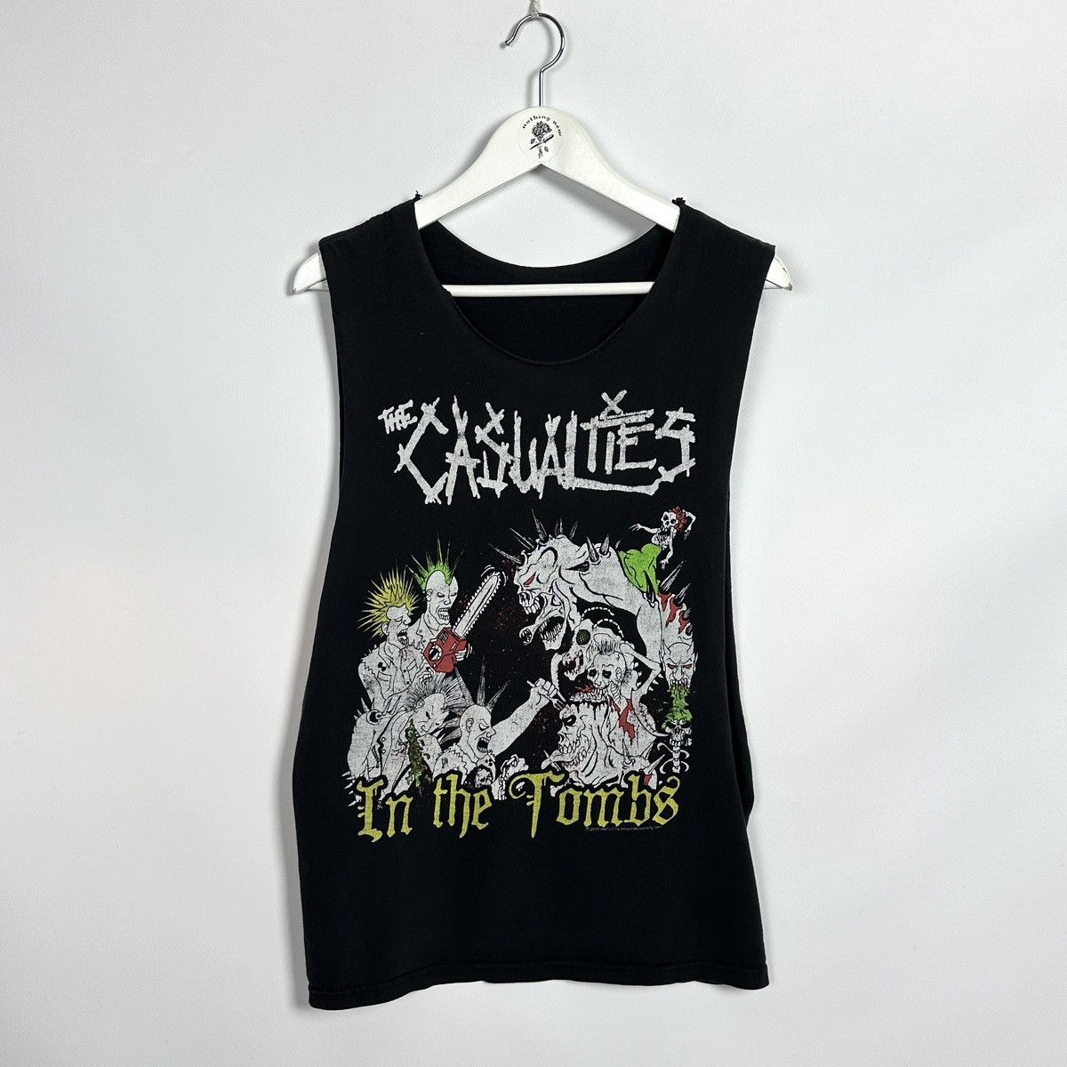 Band Tees The Casualties In the tombs Punk rock band tee Mosnters y2k Size US S / EU 44-46 / 1 - 1 Thumbnail