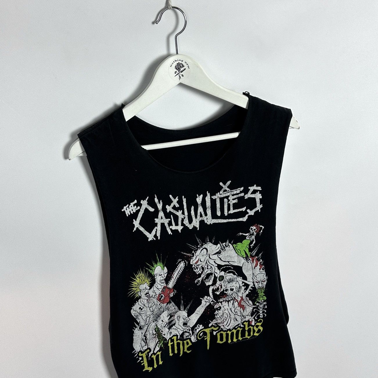 Band Tees The Casualties In the tombs Punk rock band tee Mosnters y2k Size US S / EU 44-46 / 1 - 3 Thumbnail