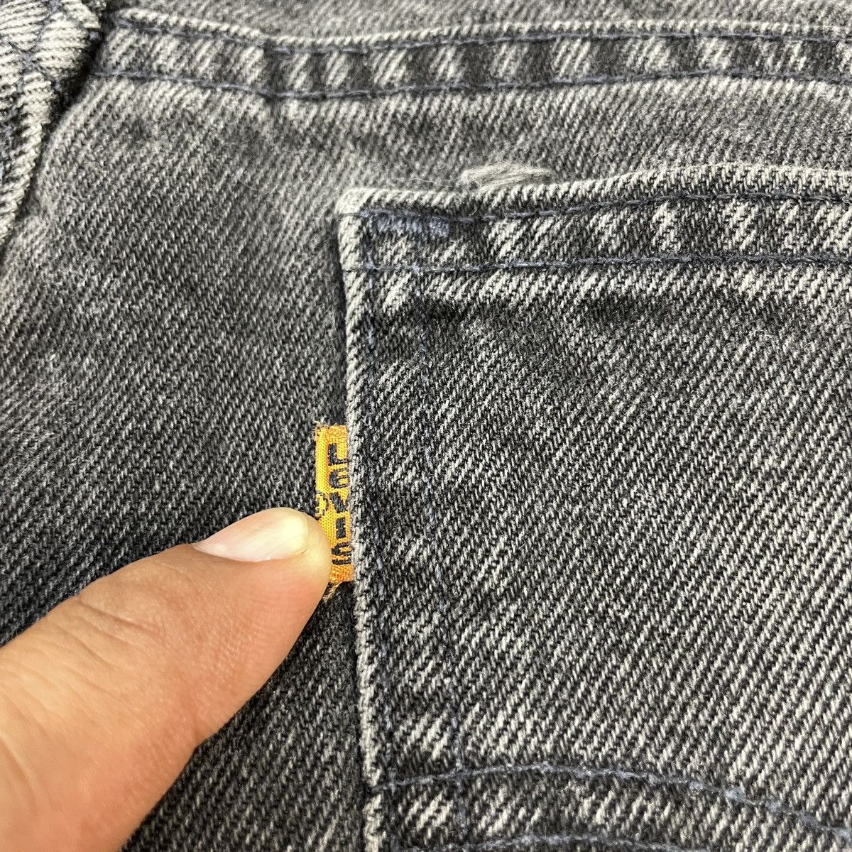 Levi's × Vintage Vintage Levi's Super Black Oren Tab -wc160 Size US 29 - 11 Thumbnail
