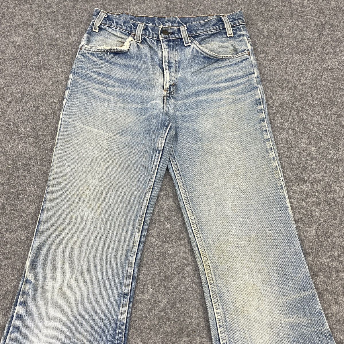Levi's × Vintage Vintage Levi's Light Wash Boot Cut Oren Tab -wc162 Size US 27 - 3 Thumbnail