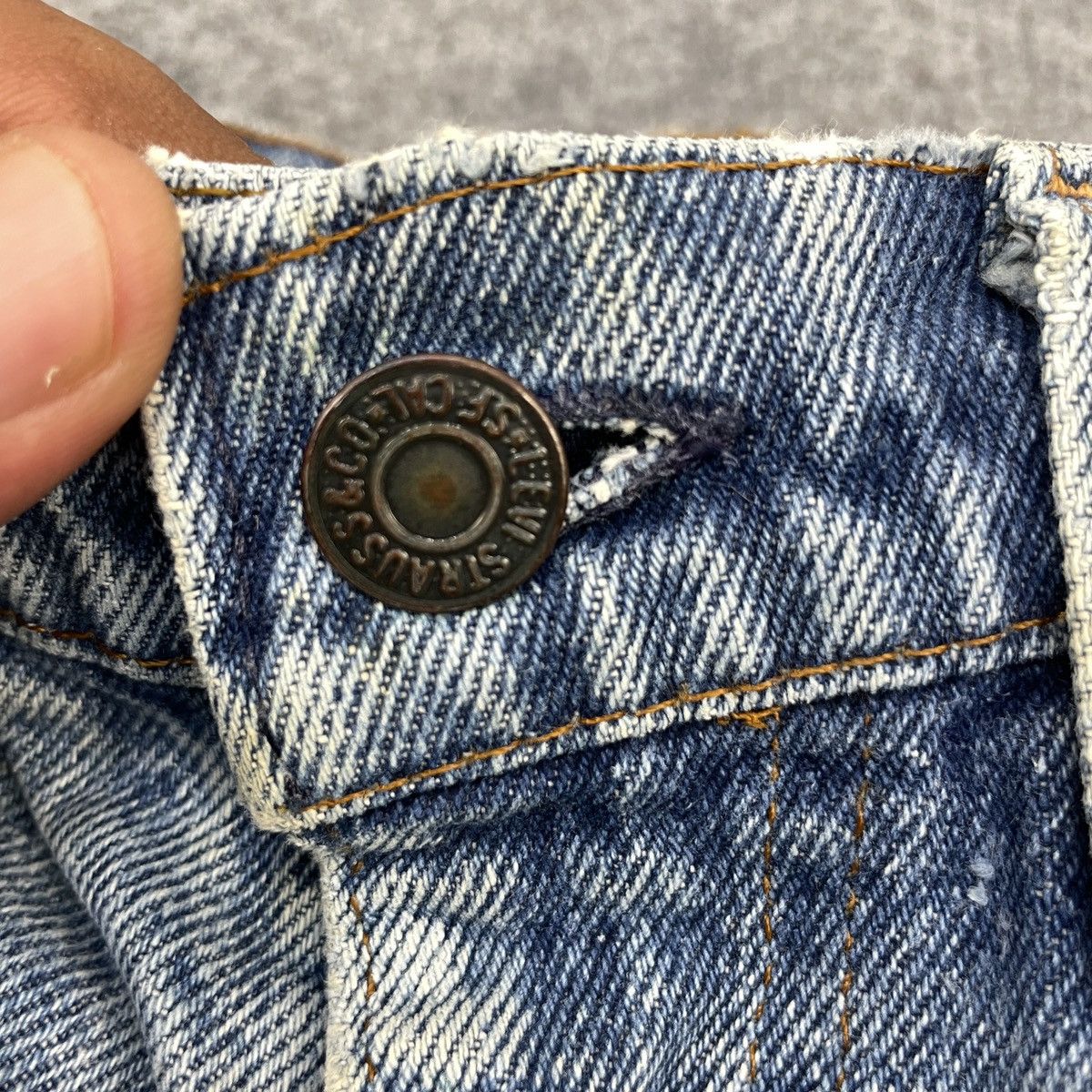 Levi's × Vintage Vintage Levi's Light Wash Boot Cut Oren Tab -wc162 Size US 27 - 4 Thumbnail
