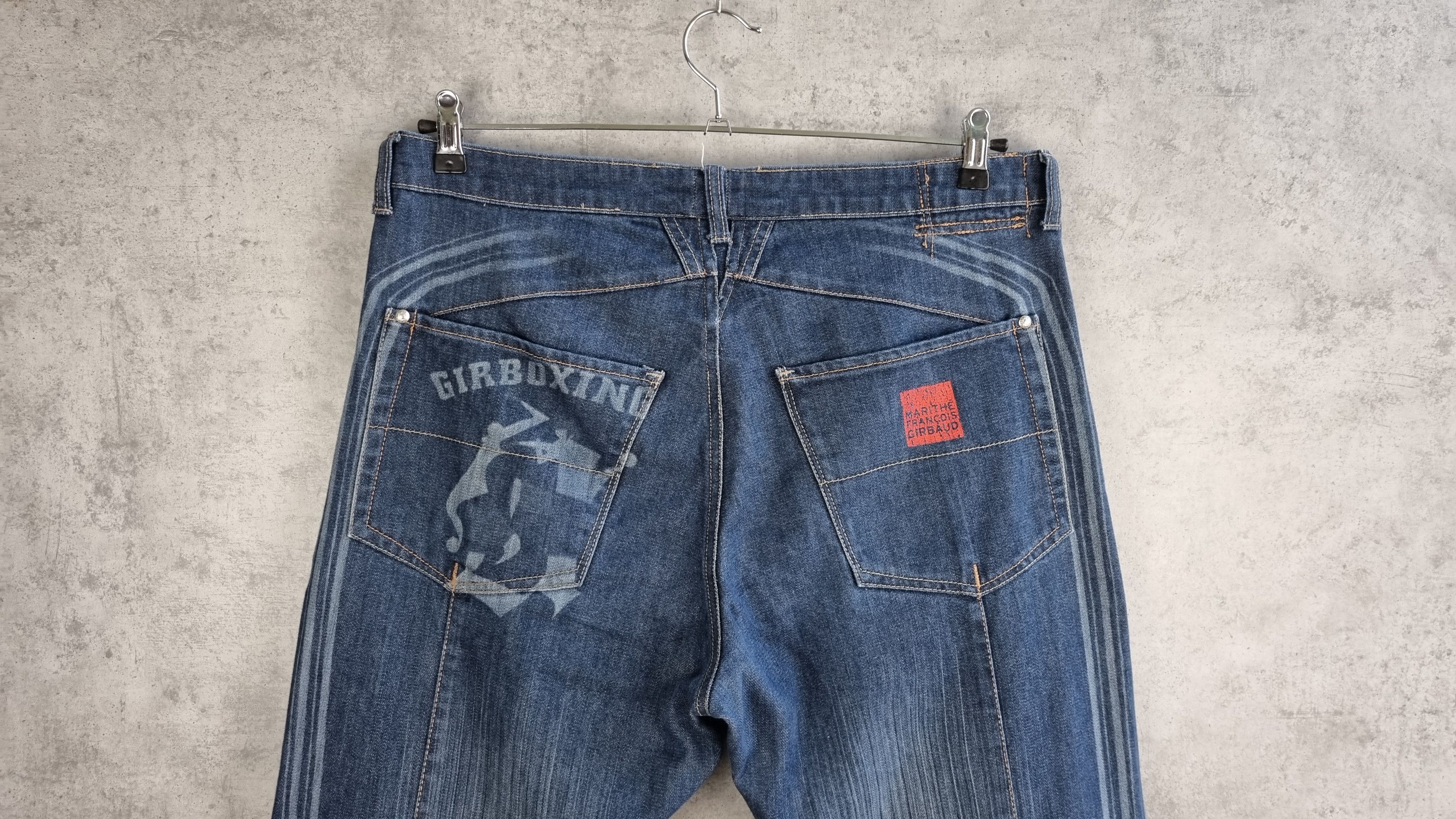 Marithe + Francois Girbaud Rare Vintage Marithe Francois Girbaud Denim Jeans Size US 33 - 2 Thumbnail