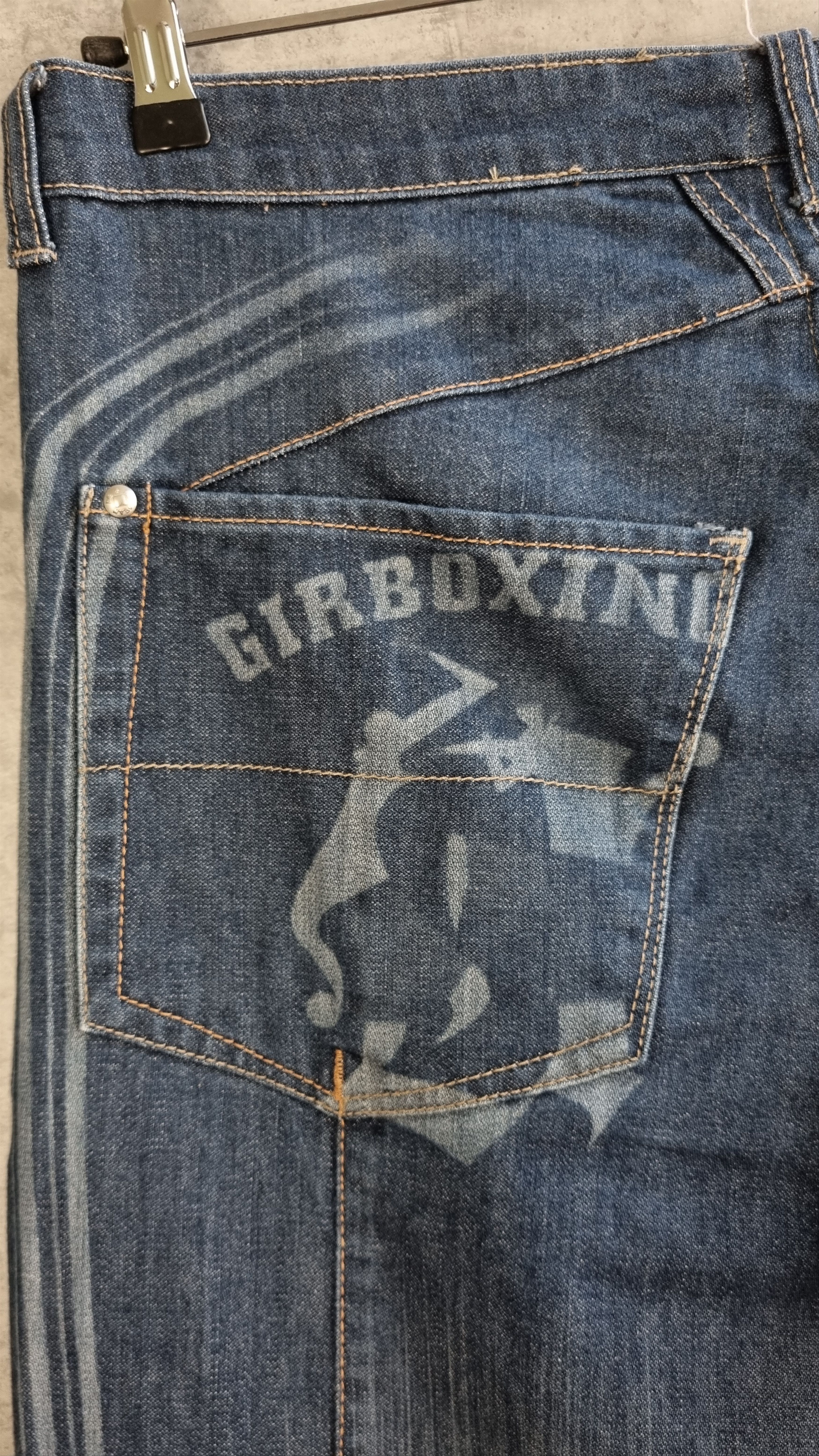 Marithe + Francois Girbaud Rare Vintage Marithe Francois Girbaud Denim Jeans Size US 33 - 7 Thumbnail