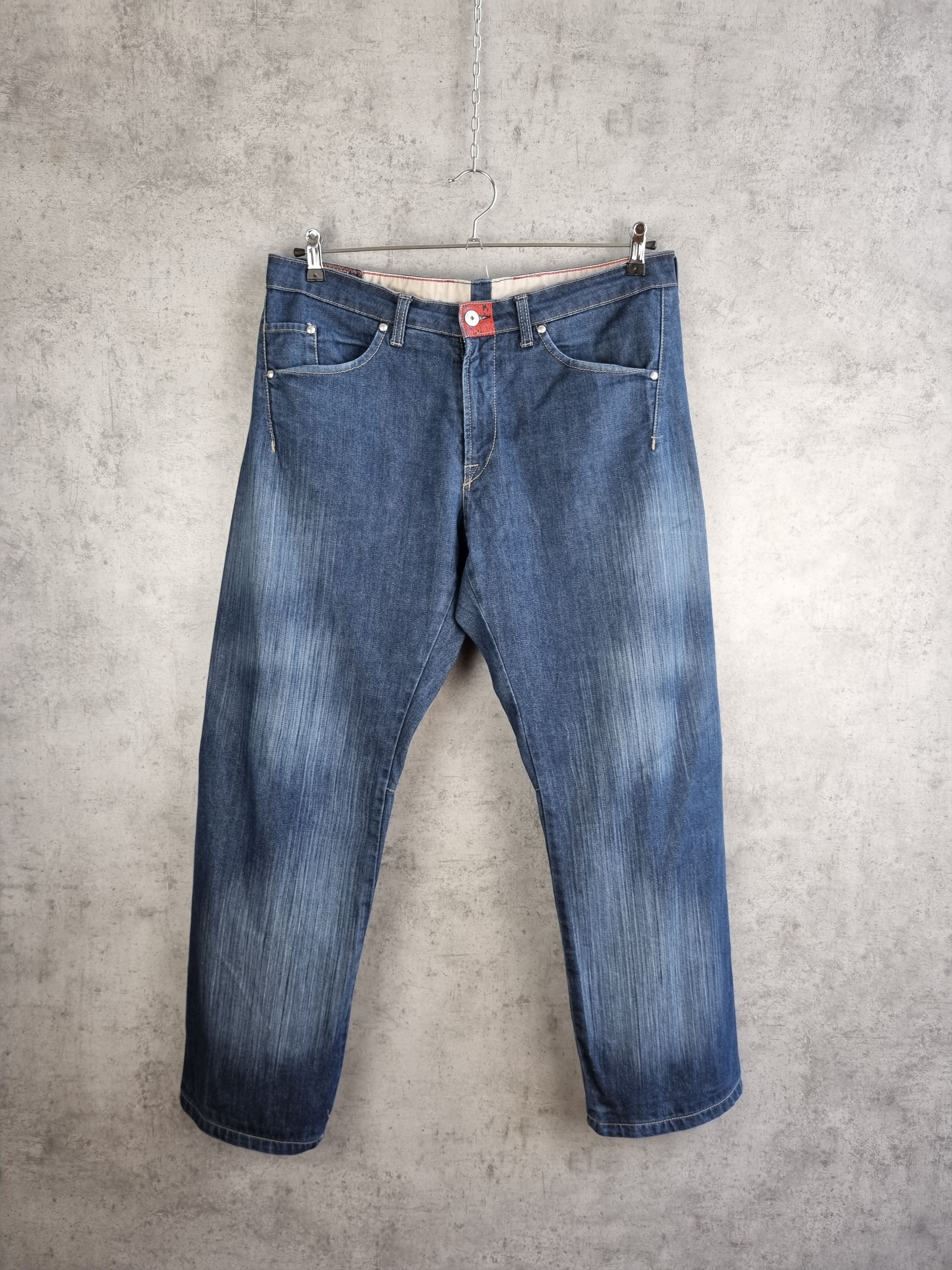 Marithe + Francois Girbaud Rare Vintage Marithe Francois Girbaud Denim Jeans Size US 33 - 3 Thumbnail