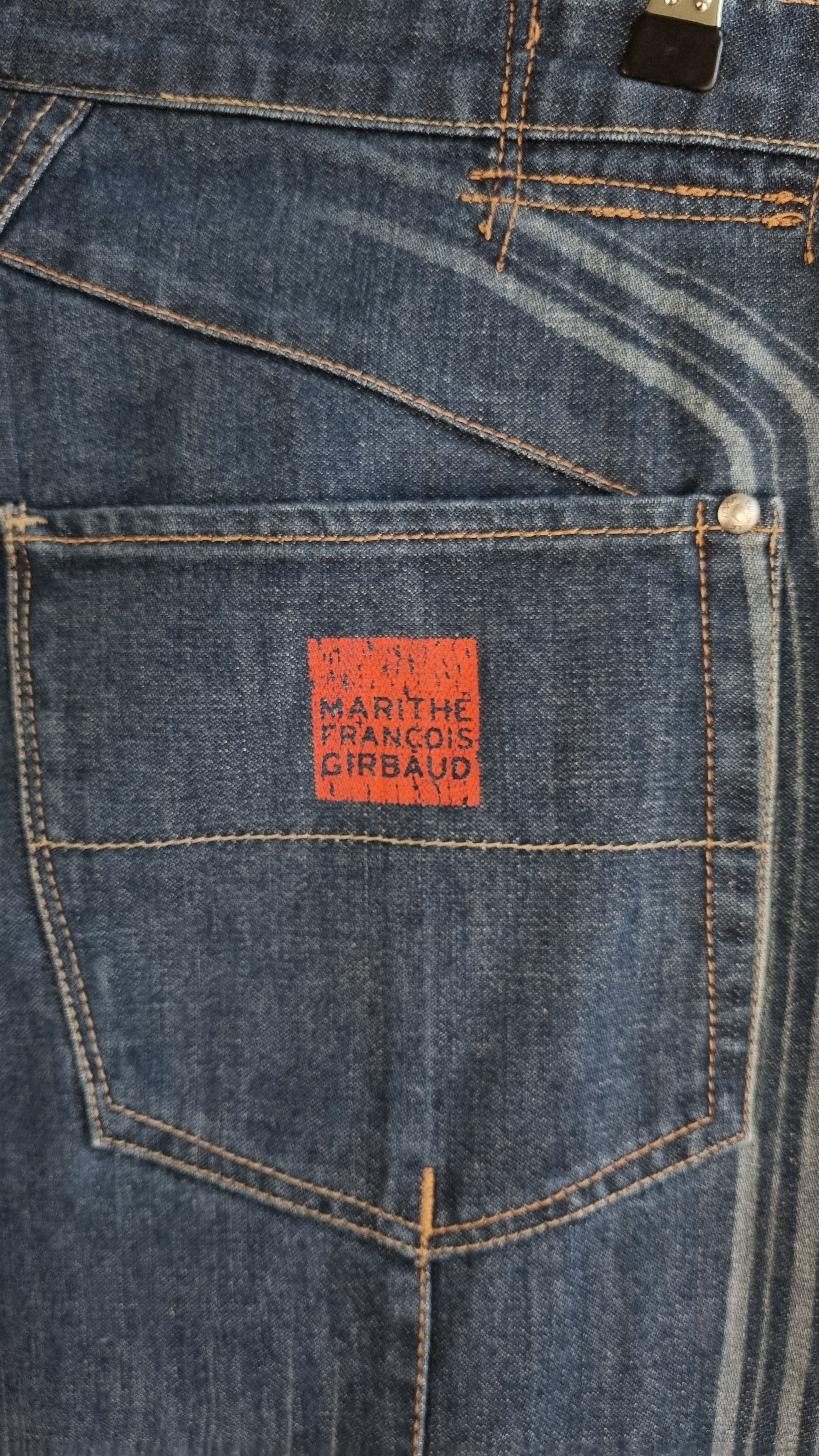 Marithe + Francois Girbaud Rare Vintage Marithe Francois Girbaud Denim Jeans Size US 33 - 6 Thumbnail