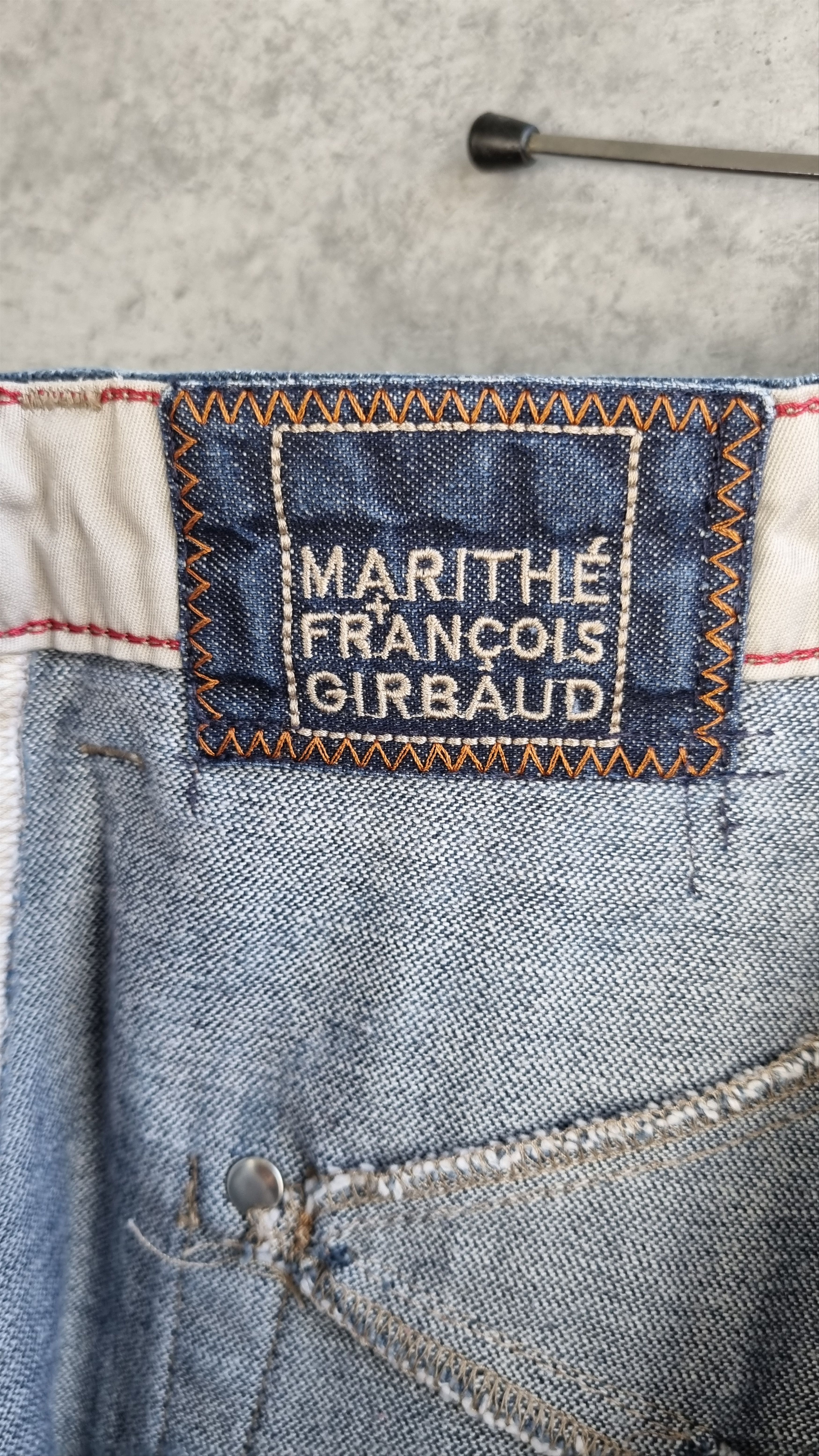 Marithe + Francois Girbaud Rare Vintage Marithe Francois Girbaud Denim Jeans Size US 33 - 9 Thumbnail