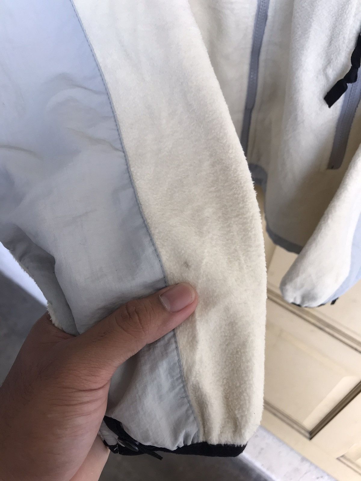 The North Face Nice❗️The North Face White Fleece Jacket Inspired Stussy Size US M / EU 48-50 / 2 - 11 Thumbnail