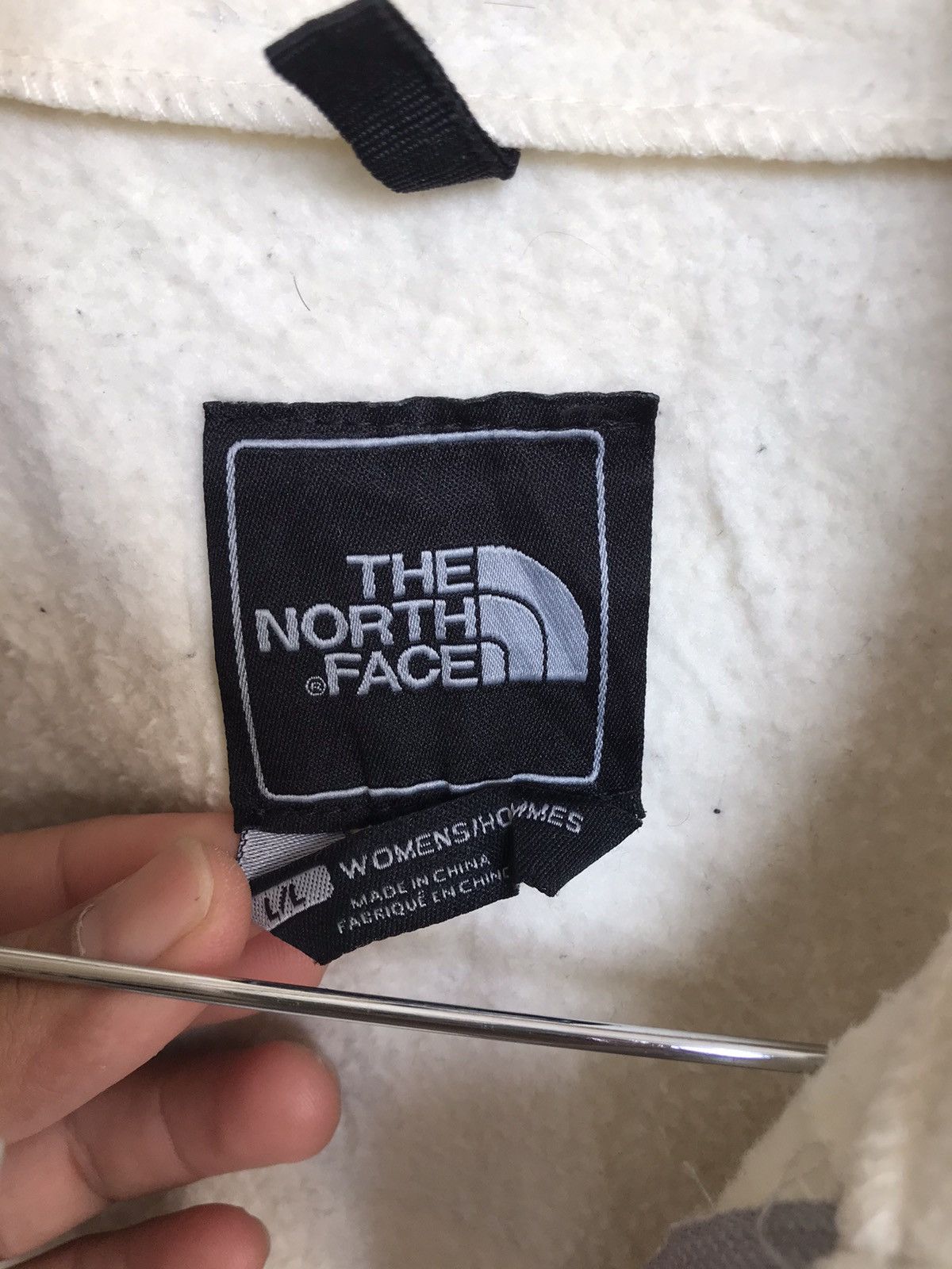 The North Face Nice❗️The North Face White Fleece Jacket Inspired Stussy Size US M / EU 48-50 / 2 - 14 Thumbnail