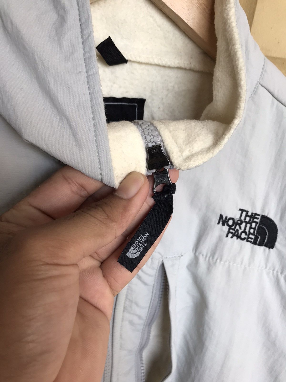 The North Face Nice❗️The North Face White Fleece Jacket Inspired Stussy Size US M / EU 48-50 / 2 - 6 Thumbnail