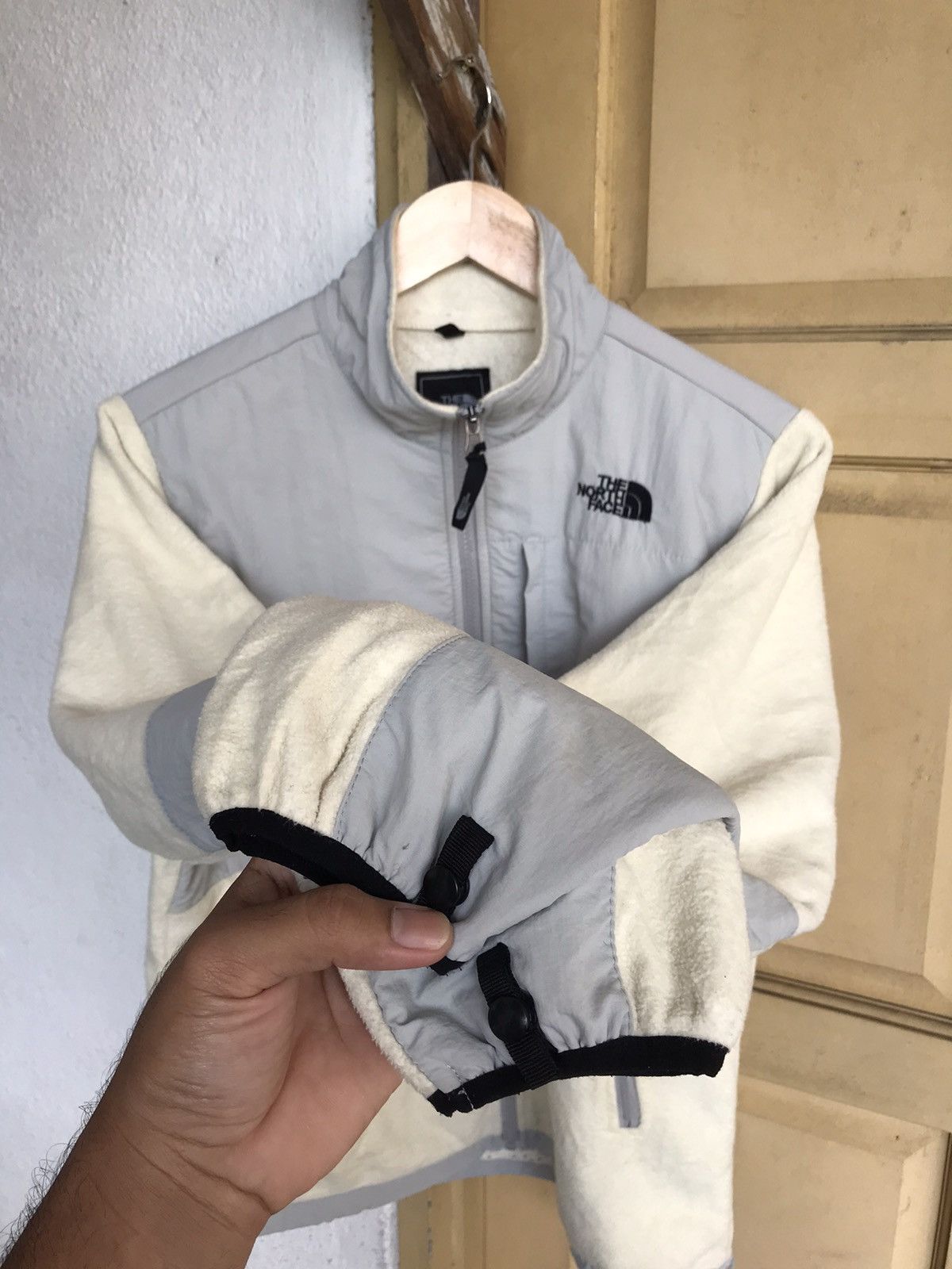 The North Face Nice❗️The North Face White Fleece Jacket Inspired Stussy Size US M / EU 48-50 / 2 - 10 Thumbnail