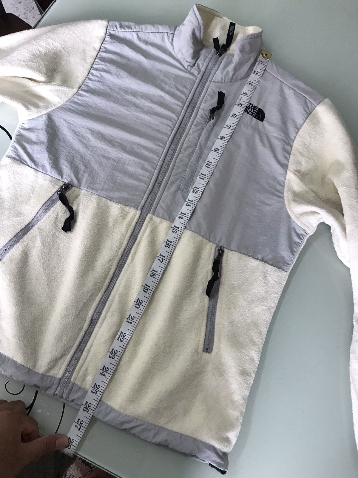 The North Face Nice❗️The North Face White Fleece Jacket Inspired Stussy Size US M / EU 48-50 / 2 - 21 Thumbnail