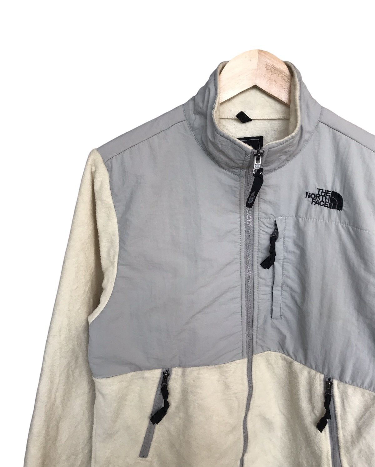 The North Face Nice❗️The North Face White Fleece Jacket Inspired Stussy Size US M / EU 48-50 / 2 - 3 Thumbnail