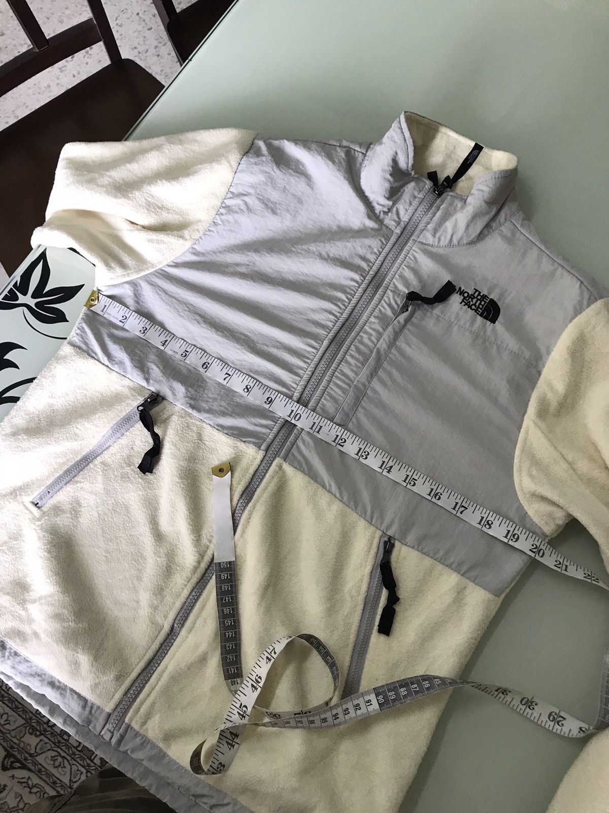 The North Face Nice❗️The North Face White Fleece Jacket Inspired Stussy Size US M / EU 48-50 / 2 - 19 Thumbnail