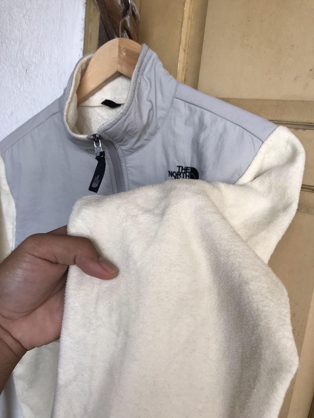 The North Face Nice❗️The North Face White Fleece Jacket Inspired Stussy Size US M / EU 48-50 / 2 - 13 Thumbnail