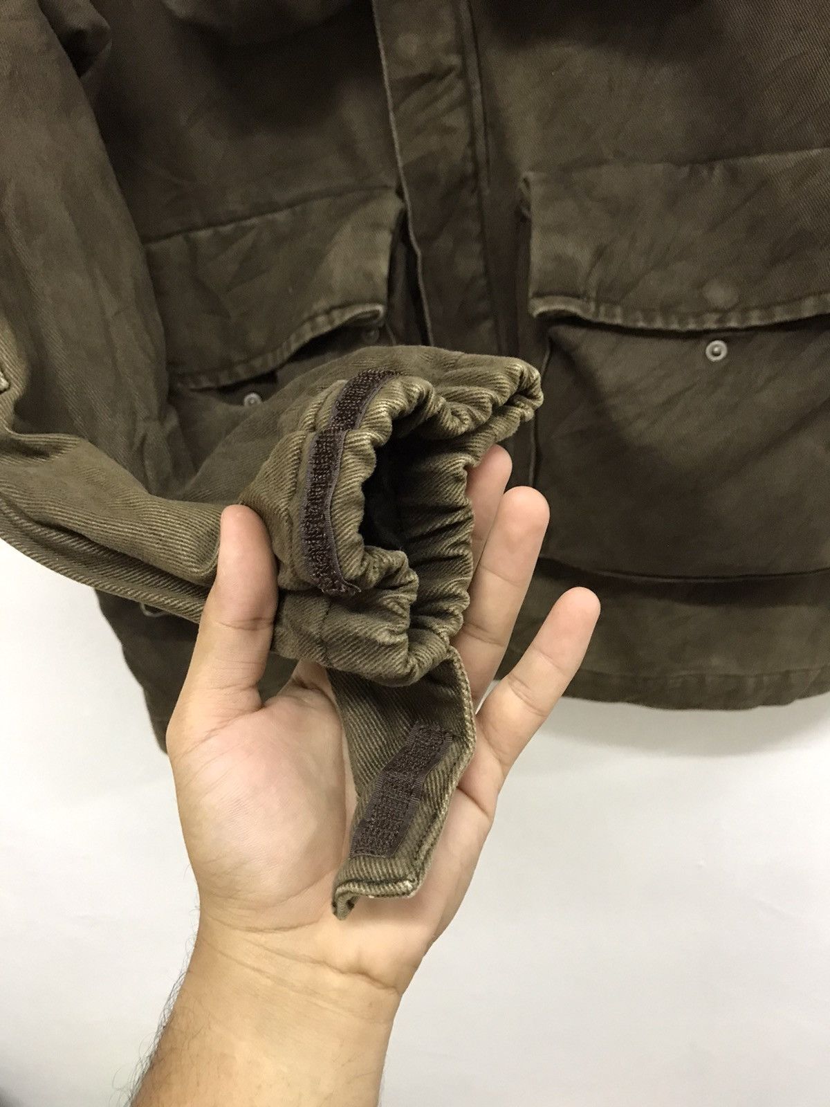 Japanese Brand Rare❗️Xescape Over Sized Denim Multipocket Jacket Size US XL / EU 56 / 4 - 9 Thumbnail