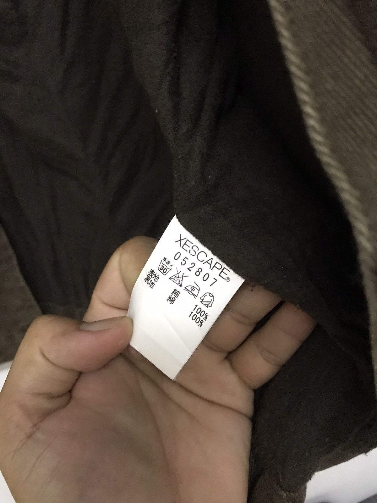 Japanese Brand Rare❗️Xescape Over Sized Denim Multipocket Jacket Size US XL / EU 56 / 4 - 17 Thumbnail