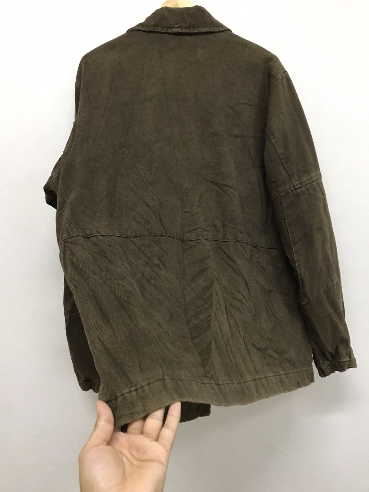Japanese Brand Rare❗️Xescape Over Sized Denim Multipocket Jacket Size US XL / EU 56 / 4 - 15 Thumbnail