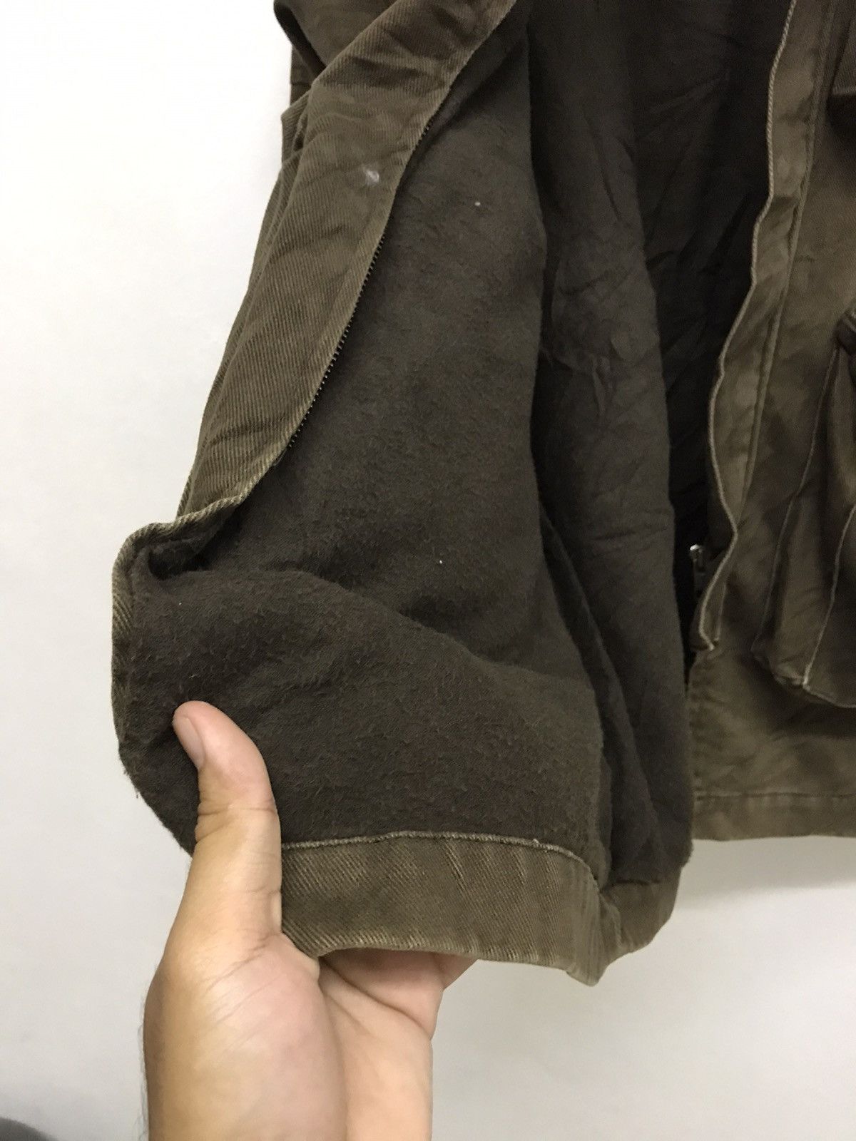 Japanese Brand Rare❗️Xescape Over Sized Denim Multipocket Jacket Size US XL / EU 56 / 4 - 14 Thumbnail
