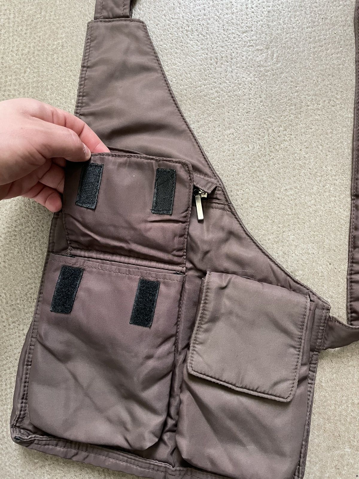 Japanese Brand × Seditionaries × Vintage Vintage Faded Crossbody Bag Prada Style Y2K Size ONE SIZE - 4 Thumbnail