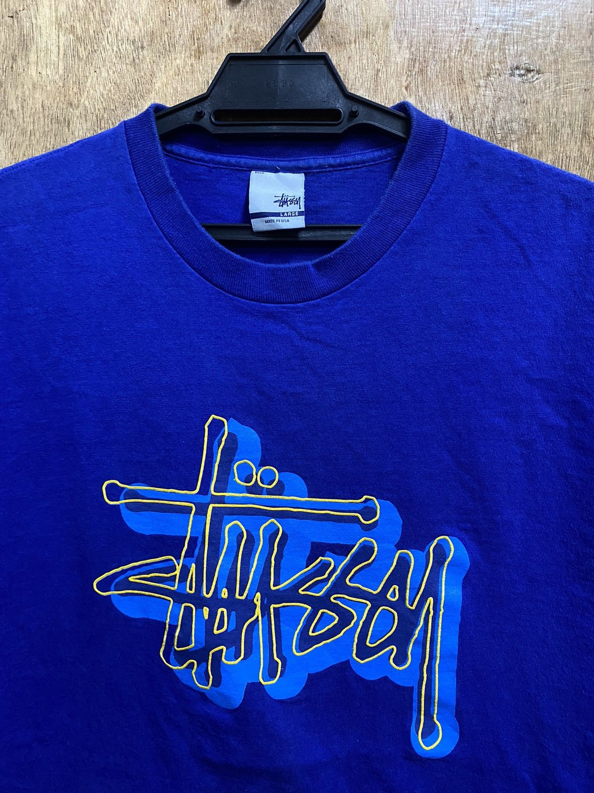 Stussy × Vintage 🔥Vintage Stussy Single Stitch Made in USA Size US L / EU 52-54 / 3 - 2 Thumbnail