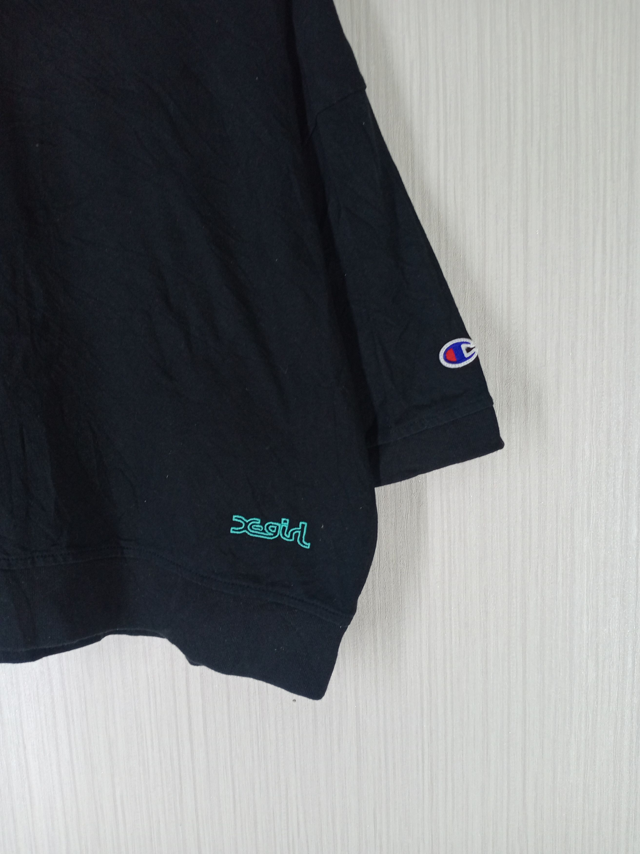 Champion Rare Champion x X-girl Crop Top Tshirt Size US M / EU 48-50 / 2 - 6 Thumbnail