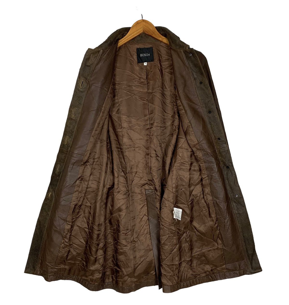 Leather Vintage Bosch Women Leather Trench Coat Size 38 Size S / US 4 / IT 40 - 7 Thumbnail
