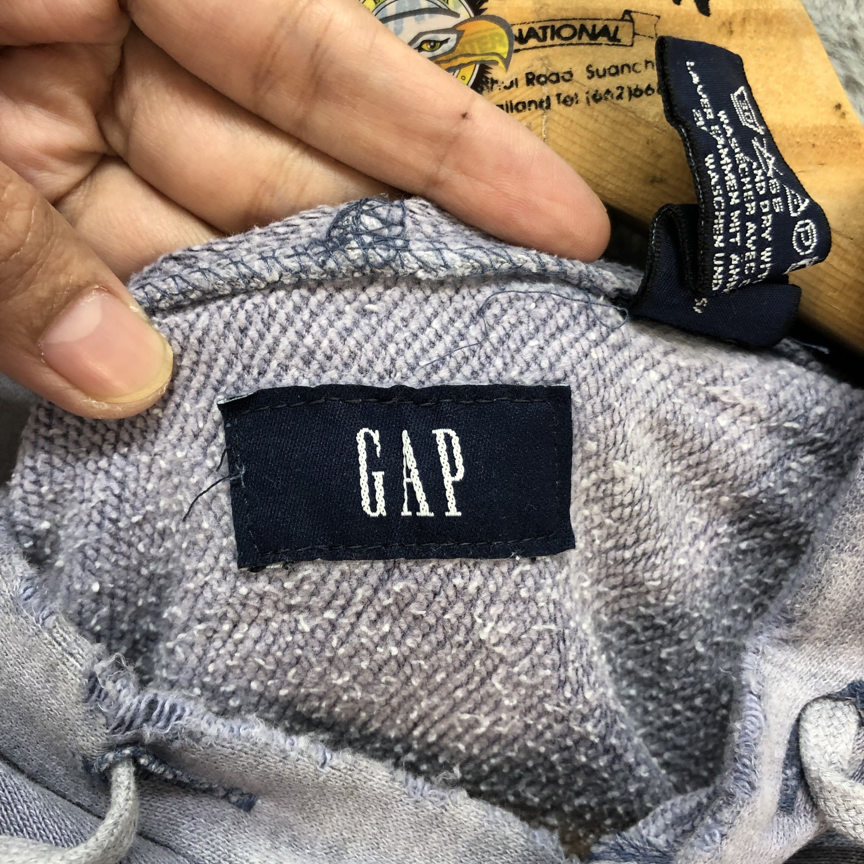 Gap Trashed🔥 Gap Big Logo Tie Dye Pullover Hoodies #5776-206 Size US S / EU 44-46 / 1 - 10 Thumbnail