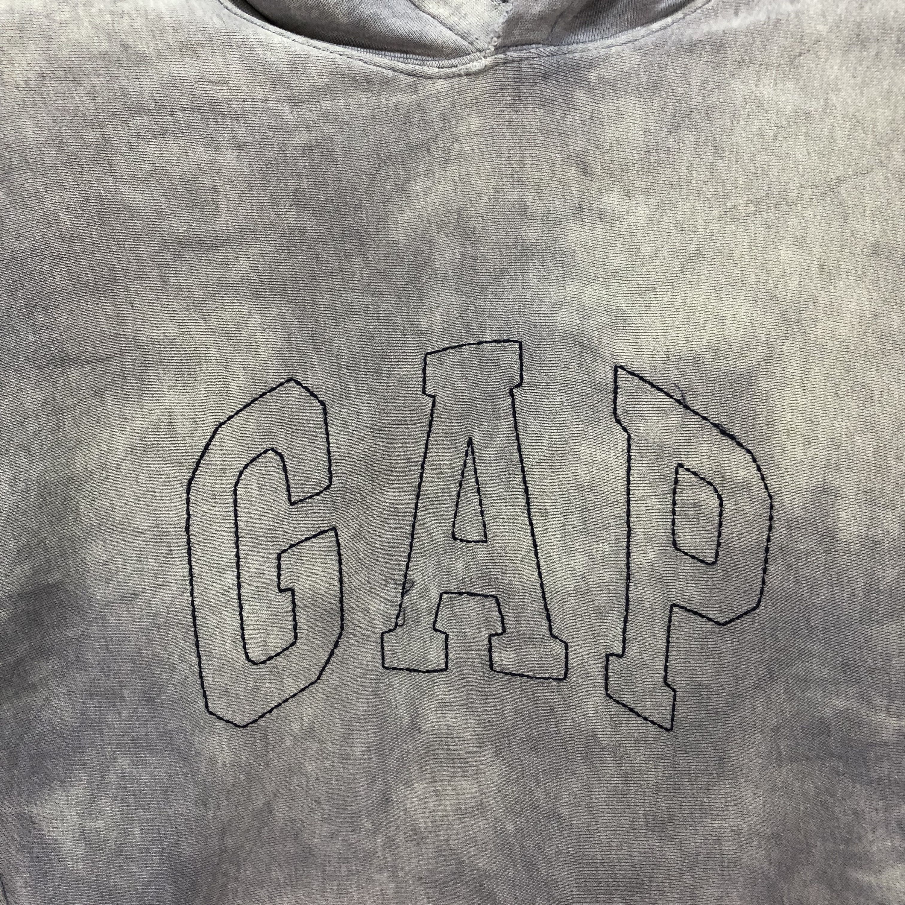 Gap Trashed🔥 Gap Big Logo Tie Dye Pullover Hoodies #5776-206 Size US S / EU 44-46 / 1 - 4 Thumbnail