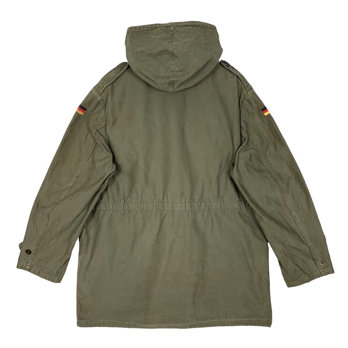 Vintage Vintage 70s Marquardt & Schulz German Military Hoodie Jacket Size US M / EU 48-50 / 2 - 7 Thumbnail